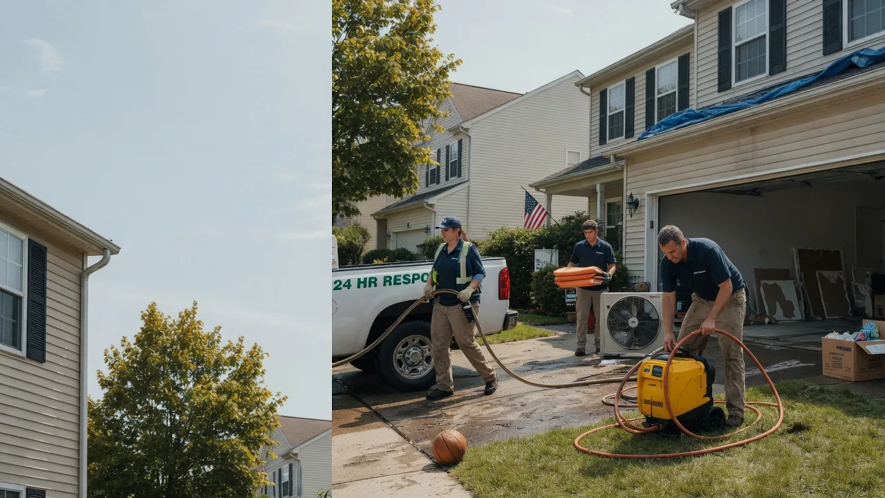 Emergency Water Damage Restoration in Ijamsville, MD near me